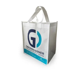Fully Certified Custom PLA Non Woven Shopping Tote Bag Reusable Eco Friendly Carry Bag