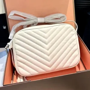 Genuine Leather Versatile Durable Handbag Shopping Travel Tassel Crossbody Bag Women Mini Square