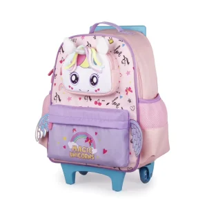 Good Quality School Trolley Kids Backpack Trolley School Bag Children School Bag Set for Boy and Girls