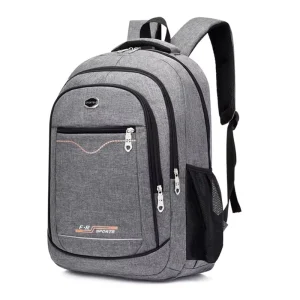 HR021 Unisex 15.6 Inch Waterproof Nylon Laptop Backpack Customized Logo Business Travel Student Backpack Commuting Laptop Bag