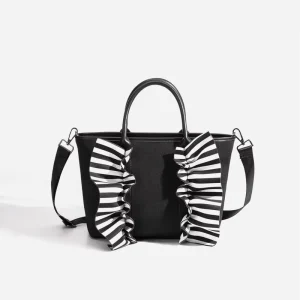 Handbag Ladies’ Bow Simple Crossbody Bag Shoulder Bag Class Travel Bag Versatile Tote Lightweight