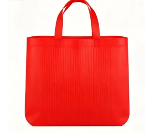 Heat Transfer Logo Screen Custom Recycled PP Non Woven Eco Friendly Reusable Shoulder Shopping Tote Bags for Clothes Gift