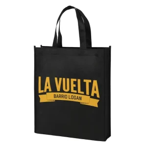 Heavy Duty Non Woven Custom Shopping Bags Large Capacity Grocery Long Handle Durable Reusable Strong Fabric