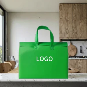 Heavy Duty Reusable Non Woven Tote Bag Factory Sale with Sealing Handle for DE
