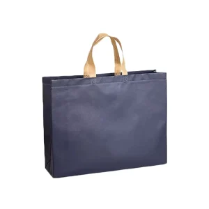 High Quality 100% Polypropylene Non Woven Eco Bags Reusable Laminated Handled Shoulder Closure Customizable Bags For