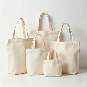 High Quality Embroidery Printed Shopping Canvas Bag Custom Reusable Tote for Shops Boutiques Cotton Bags