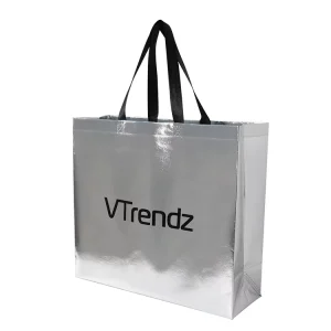 Hight Quality Recycled Print Logo Custom Shopping Non Woven Tote Bag With Handle