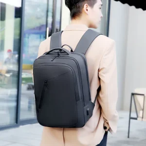 Hot Sell Multi-functional Unisex Oxford Backpack Business Computer Bag Travel Waterproof Film Lightweight Fashion Large USB