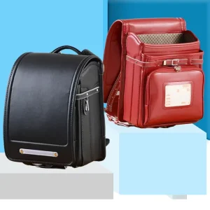 Japanese Style Backpack for Primary School Students Boys and Girls Wear Resistant and Spine Protection Customizable Logos
