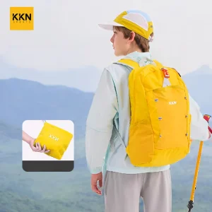 KKN Customizable Children’s Outdoor Foldable Backpack Research Apprentice Step Travel Lightweight Backpack Large Capacity