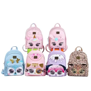 Kids Blinking Bag Backpack Back to School Gift Student Backpack Schoolbag Backpack for Children