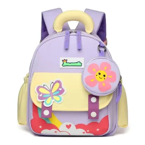 Kids School Bag Lightweight Mini Backpack for Children Cute Kindergarten Schoolbag With Cartoon Candy Color Backpack