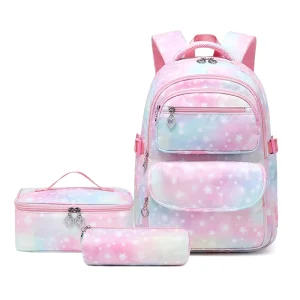 Kids School Bags Set Girls Backpack With Lunch Bag and Pencil Case Children School Backpacks 3 Sets