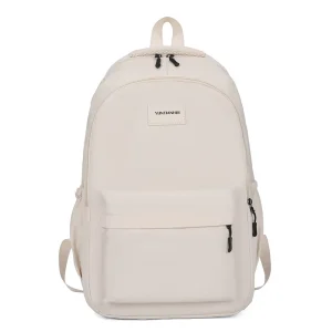 Large Capacity Backpack Korean Style Simple Stylish College Junior High Student Commute Travel Daily School Bag