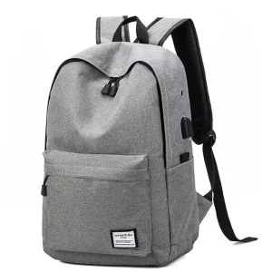 Large Capacity Korean Style Academic Backpack for Men Women Middle School Students’ Fashion Leisure Computer Bag for Travel