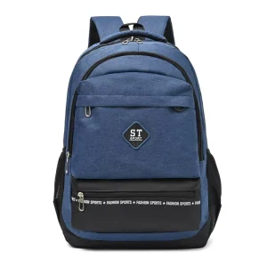 Large Capacity Oxford Business Casual Computer Bag Super Lightweight Solid Color Outdoor Sports Backpack Air Cushion Straps