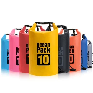 Large Capacity PVC Foldable Side Bag Outdoor Motorcycle Long Distance Riding Waterproof Saddle Bag Back Seat Storage