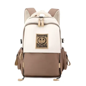 Large Capacity Waterproof Girls Student Backpack Fashion Leisure Design with Breathable Lightweight Features for Children