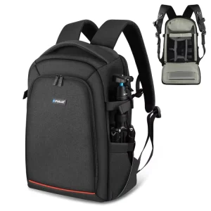 Large Capacity Waterproof Travel Video DSLR Camera Shoulder Backpack Laptop Compartment Outdoor Camera Bag