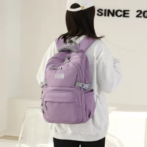 Latest Styles Nylon Sac Scolaire 17 Inches Bolsos Escolares Waterproof Kids School Bags School Backpack for Girls