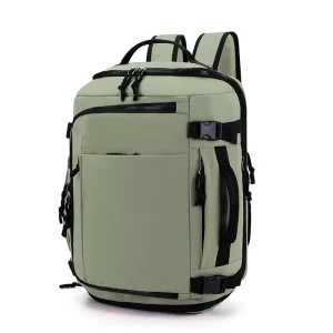 Leisure Travel Bag Large Capacity Sports Fitness Air Cushioned Nylon Backpack Multifunctional Commuter Laptop 15 inch