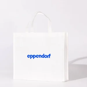 Lightweight Eco Friendly Recyclable Non Woven Flexiloop Handle Digital Printing Durable Hand Tote Bags for Supermarket Camping