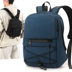 Lightweight Nylon Durable Casual Backpack Korean Style Fashion Portable Middle High School Students’ Schoolbag All Match Travel