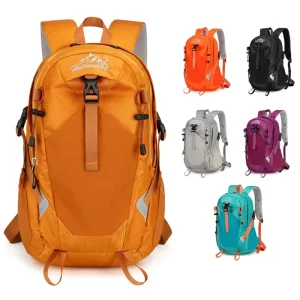 Lightweight Nylon Outdoor Hiking Backpack Polyester Fashion Waterproof Breathable Multi-Compartment System for Men Women Short