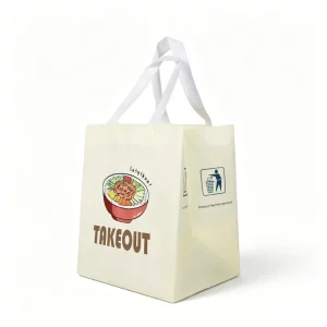Logo Printed Non Woven Tote Bag Reusable Shopping Tote Bag Business Promotion Recyclable Digital Printing Hand Customizable