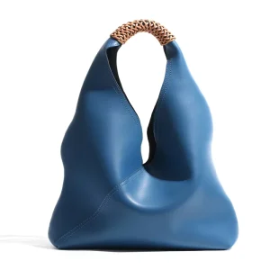 Luxury Leather Handbags for Women Genuine Cowhide Bucket Bag Sac a Main Femme Trend Designer Shoulder Tote Bolsos Para Mujer