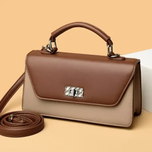 Luxury Senior Sense Women’s Bag Niche New Retro Small Square Bag Single Shoulder Crossbody Bag