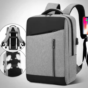 Manufacturer 3in1 Laptop Backpack Set Polyester Multifunctional Usb Laptop Backpack Travel Business College Bags