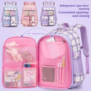 Manufacturer Book Anime Girls Waterproof Back to School Large Cute Student Kids Schoolbag Bookbags Children Backpack School Bags