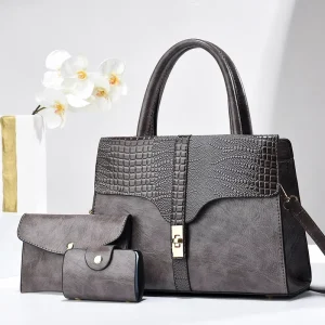 Manufacturer Elegant Women’s Fashion Single Shoulder Crossbody Bags Set Ladies Luxury Handbags for Women