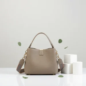 Manufacturer Vintage Women’s Top Leather Handbags High quality Shoulder Bags Large Capacity Bucket Bags for Ladies