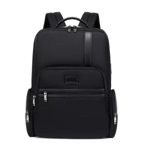 Men’s Oxford Polyester Backpack for College Students Large Capacity Business Travel Waterproof Export to EU & USA Stocks