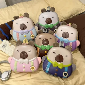 Mini Backpack for Kids Kindergarten Cartoon Eggshell with Lightweight Bear Outing EVA Material