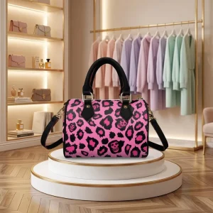 Mini Black Camouflage Bag Cute Single shoulder Crossbody Zipper Women’s Portable Pillow Bag Kitty Handbag Boston Bag