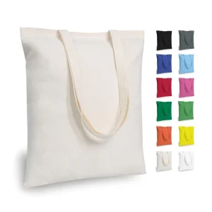 Multi Color Customized Printed logo Organic Cotton Canvas Tote Shopping Bags With Handles