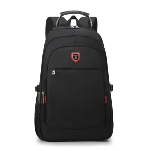 Multifunctional Student Backpack Large Capacity Simple Three-Dimensional Design Waterproof PVC Stylish for Travel Business