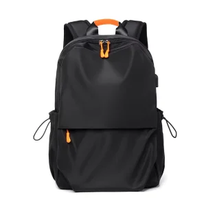 Multifunctional Student Oxford Fashion Waterproof Large Capacity Men Unisex Computer Backpack Zipper