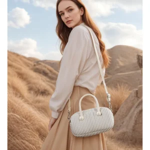 NOHOO Women Boston Bags Ladies Designer Shoulder Bags Luxury Women’s Handbags
