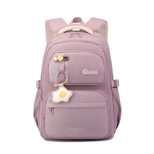 Natural Fish High Female Junior Senior College Student Schoolbag Lightweight Casual Fashionable Large Capacity Primary Backpack