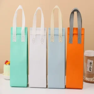 New Arrival High Quality Custom Logo Reusable Non Woven Tote Bags ISO9001 Certified Food Delivery & Packaging