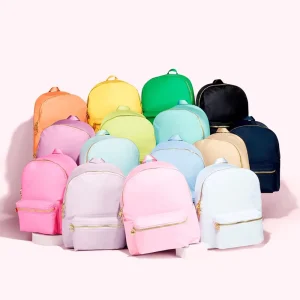 New Color Nylon Backpack Classic Backpack Large Capacity with LOGO