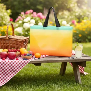 New Design Customized Woven Fabric Shopping Tote Bags Durable Eco friendly Non Woven Bag