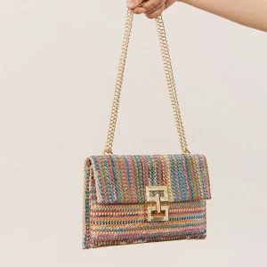 New Fashion Style Women’s Famous Designer Brand Bag Women’s Single Strap Chain Flap Twist Lock Shoulder Bag