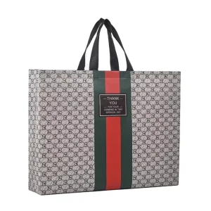 New Laminated Custom Packaging Tote Eco Friendly Grocery Luxury Shopping Bags Reusable Shopping Bag Nonwoven Bag