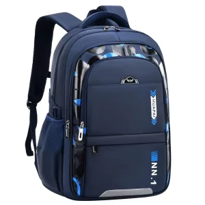 New Model Oxford School Backpacks for Boys Girls for Elementary Junior High Students Grades 1 9 Large Capacity Breathable