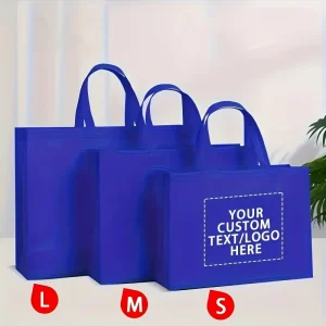 New RC Custom Logo Recycled pp Non Woven Bag Shopping Bag